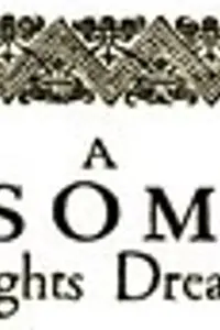 Portada de la novela A Midsummer Night's Dream en English