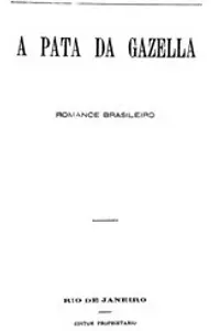 Portada de la novela A Pata da Gazella: romance brasileiro en Português
