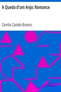Portada de la novela A Queda d'um Anjo en Português