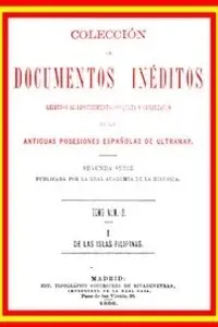 Portada de la novela Colección de documentos inéditos relativos al descubrimiento, conquista y organización de las antiguas posesiones españolas de Ultramar en English