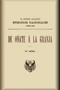 Portada de la novela De Oñate a La Granja en Español