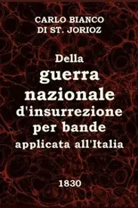 Portada de la novela Della guerra nazionale d'insurrezione per bande, applicata all'Italia en Italiano