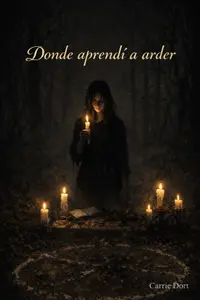 Portada de la novela Donde aprendí a arder en Español