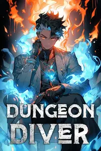 Portada de la novela Dungeon Diver: Robando el poder de un monstruo en Español