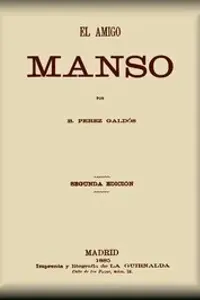 Portada de la novela El amigo Manso en Español
