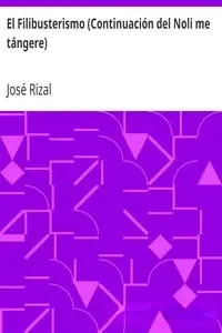 Portada de la novela El Filibusterismo (Continuación del Noli me tángere) en Español