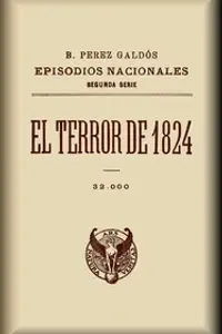 Portada de la novela El terror de 1824 en Español