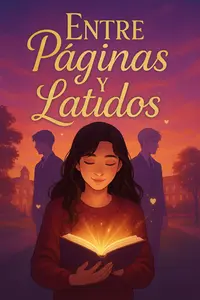 Portada de la novela 📖Entre Páginas y Latidos en Español