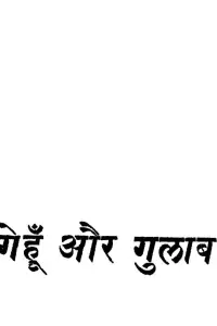Portada de la novela गेहूँ और गुलाब en हिन्दी