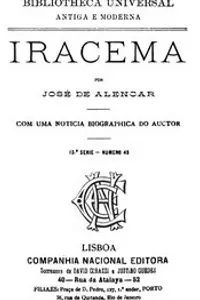 Portada de la novela Iracema en Português