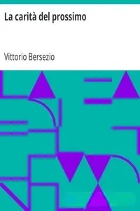 Portada de la novela La carità del prossimo en Italiano