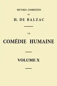 Portada de la novela La Comédie humaine - Volume 10 en Français