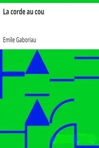 Portada de la novela La corde au cou  en Français
