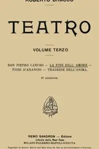 Portada de la novela La fine dell'amore en Italiano