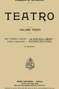 Portada de la novela La fine dell'amore en Italiano