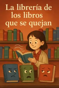 Portada de la novela La librería de los libros que se quejan en Español