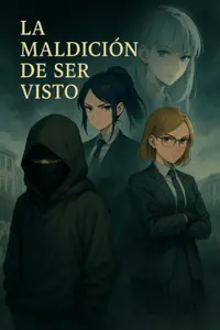 Portada de la novela LA MALDICION DE SER VISTO en Español