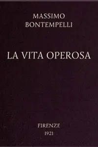 Portada de la novela La vita operosa Nuovi racconti d'avventure en Italiano