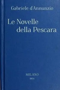 Portada de la novela Le Novelle della Pescara en Italiano
