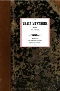 Portada de la novela Les vrais mystères de Paris en Français