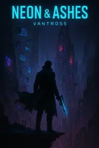 Portada de la novela Neon & Ashes  en English