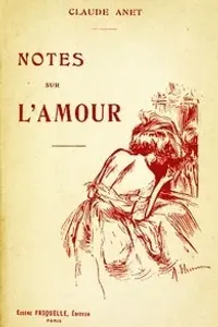 Portada de la novela Notes sur l’Amour en English