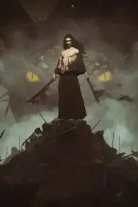 Portada de la novela O Nascimento da Espada Demoníaca en Português