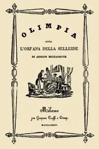 Portada de la novela Olimpia; ossia, L'orfana della Selleide en Italiano