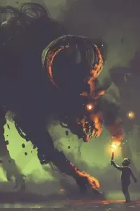 Portada de la novela Paraíso dos Monstros en Português