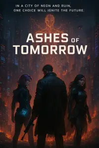 Portada de la novela رماد الغد en العربية