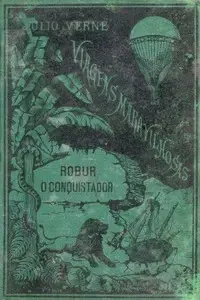Portada de la novela Robur, o Conquistador en Português