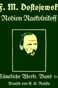 Portada de la novela Rodion Raskolnikoff (Schuld und Sühne) en Deutsch