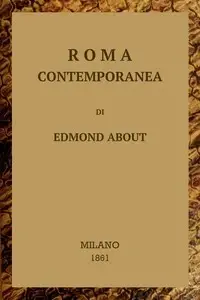 Portada de la novela Roma contemporanea en Italiano