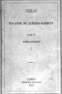 Portada de la novela Romanceiro I Romances da Renascença en Português