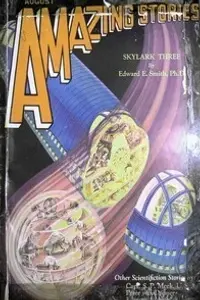 Portada de la novela Skylark Three en English
