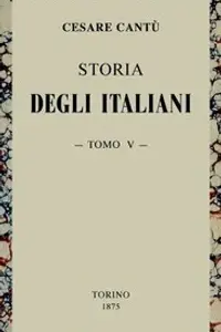 Portada de la novela Storia degli Italiani, vol. 05 (di 15) en Italiano