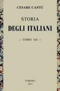 Portada de la novela Storia degli Italiani, vol. 12 (di 15) en Italiano
