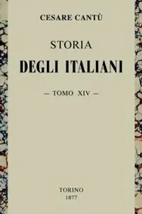 Portada de la novela Storia degli Italiani, vol. 14 en Italiano