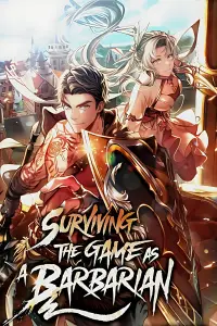 Portada de la novela Survivre au Jeu en Barbare en Français
