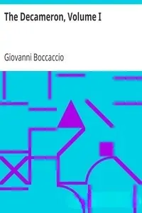 Portada de la novela The Decameron, Volume I en English