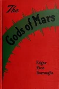 Portada de la novela The Gods of Mars en English