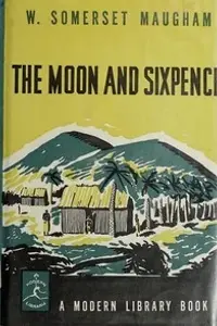 Portada de la novela The Moon and Sixpence en English