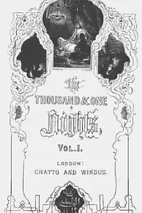 Portada de la novela The Thousand and One Nights, Vol. I. en English
