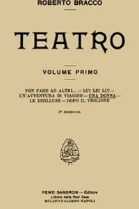 Portada de la novela Una donna en Italiano